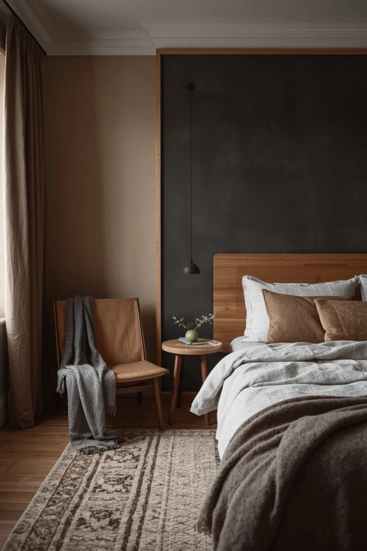 14. The Layered Texture Bedroom