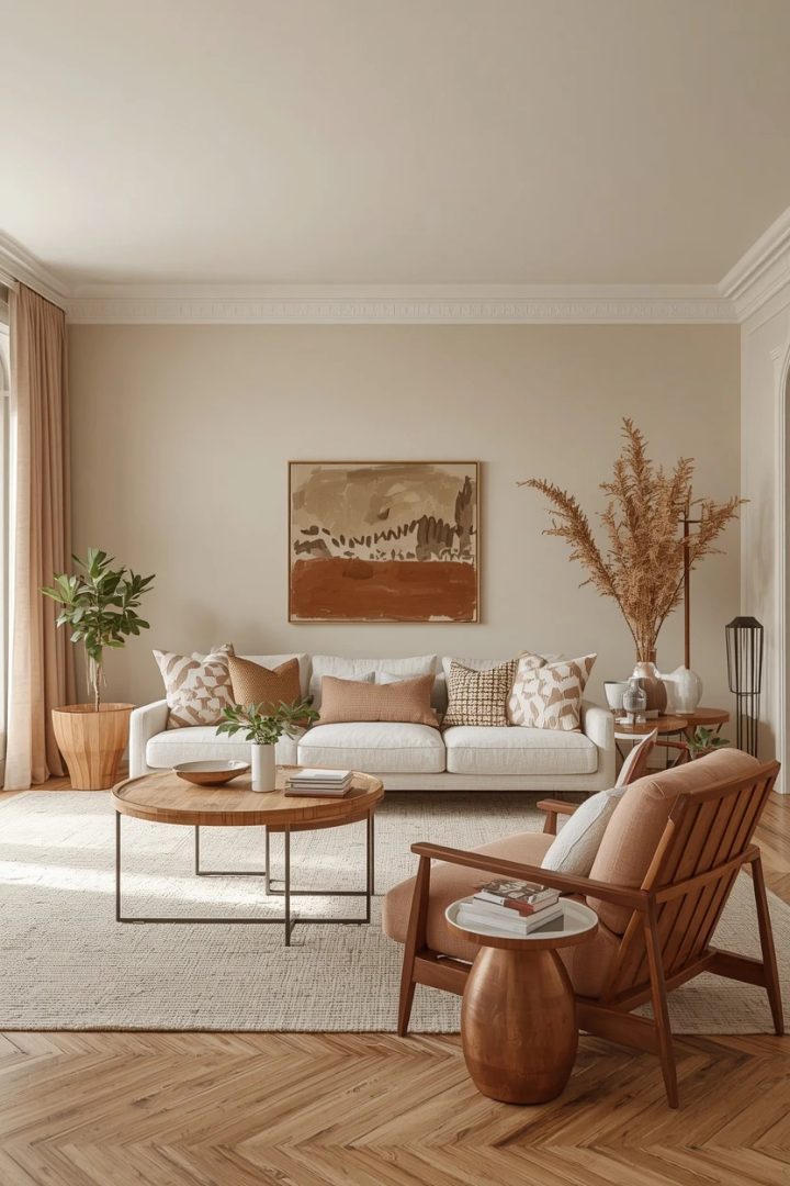 7. The Greige Living Room