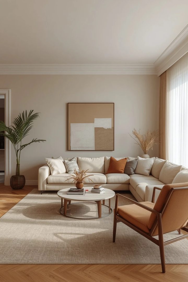 19. The Fresh and Airy Living Room