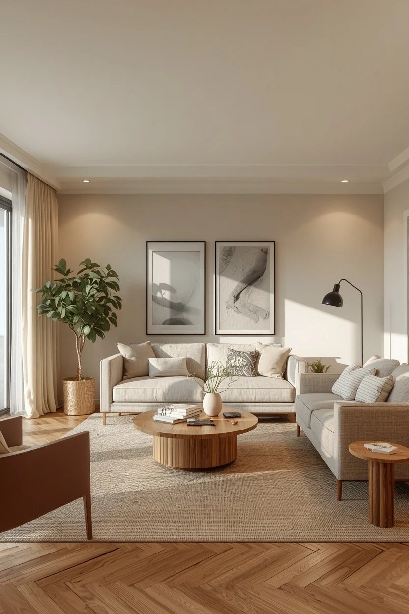 2. The Conversation Layout Living Room