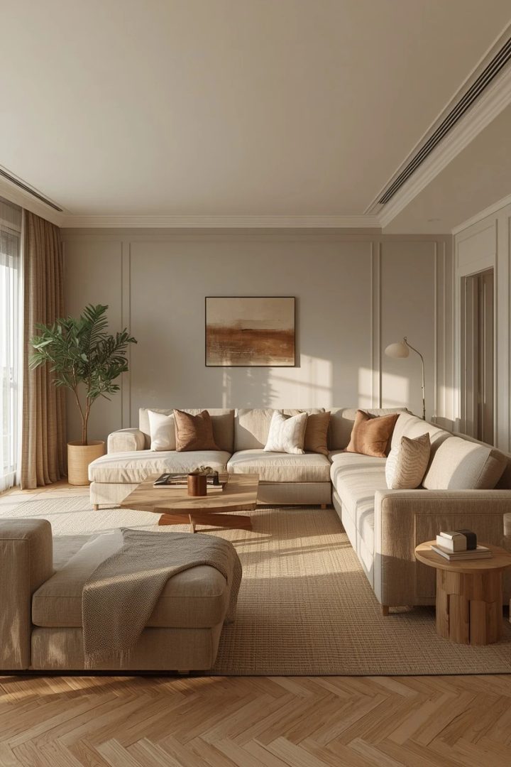 9. The L-Shaped Sectional Living Room