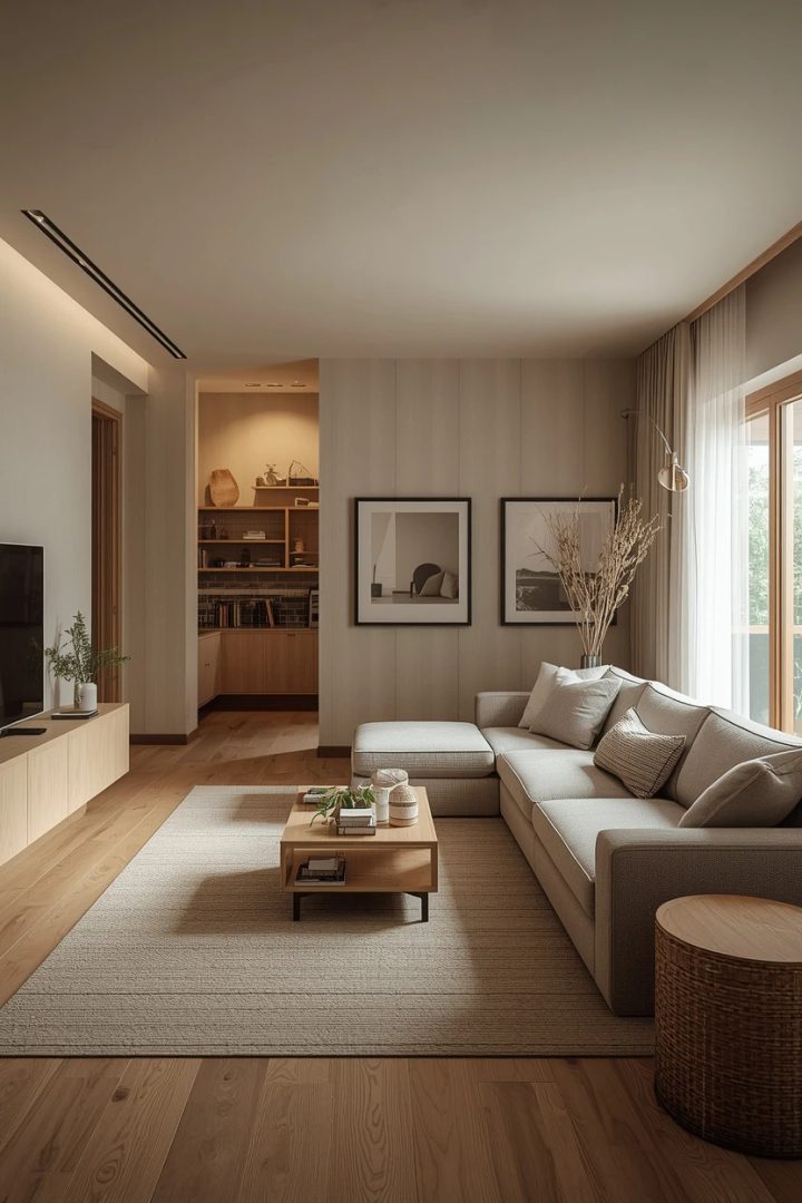 12. The Long and Narrow Living Room