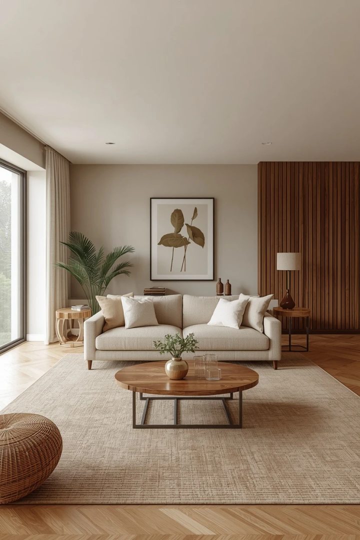 13. The Symmetrical Balance Living Room