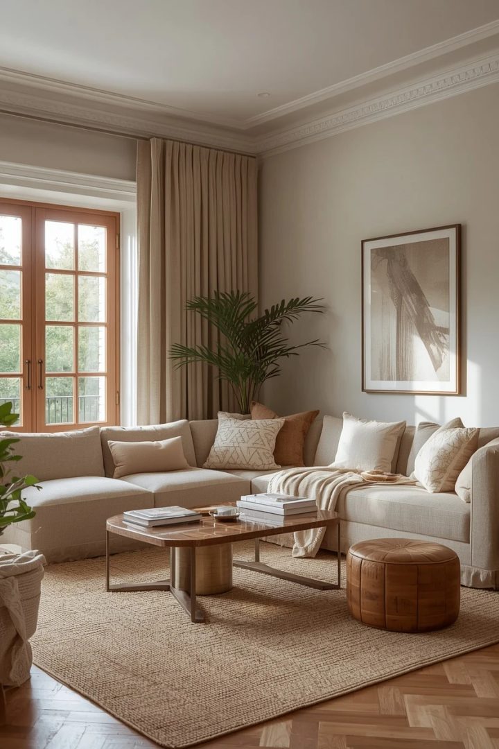 15. The Cozy Corner Living Room