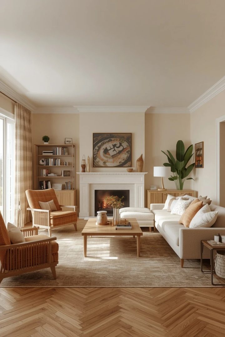16. The Reading Nook Layout Living Room