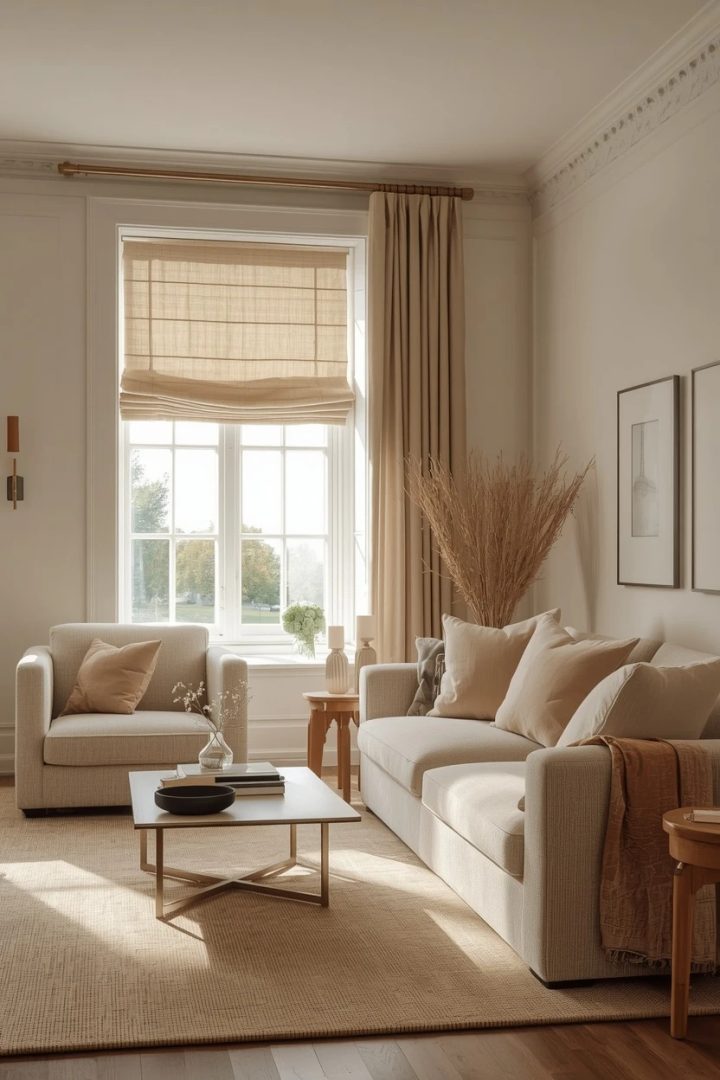2. The Roman Blind Living Room