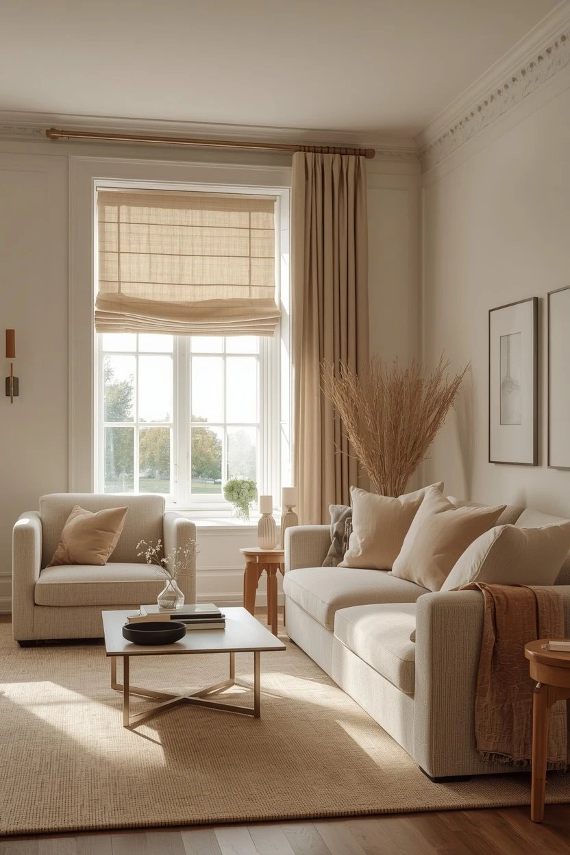 2. The Roman Blind Living Room
