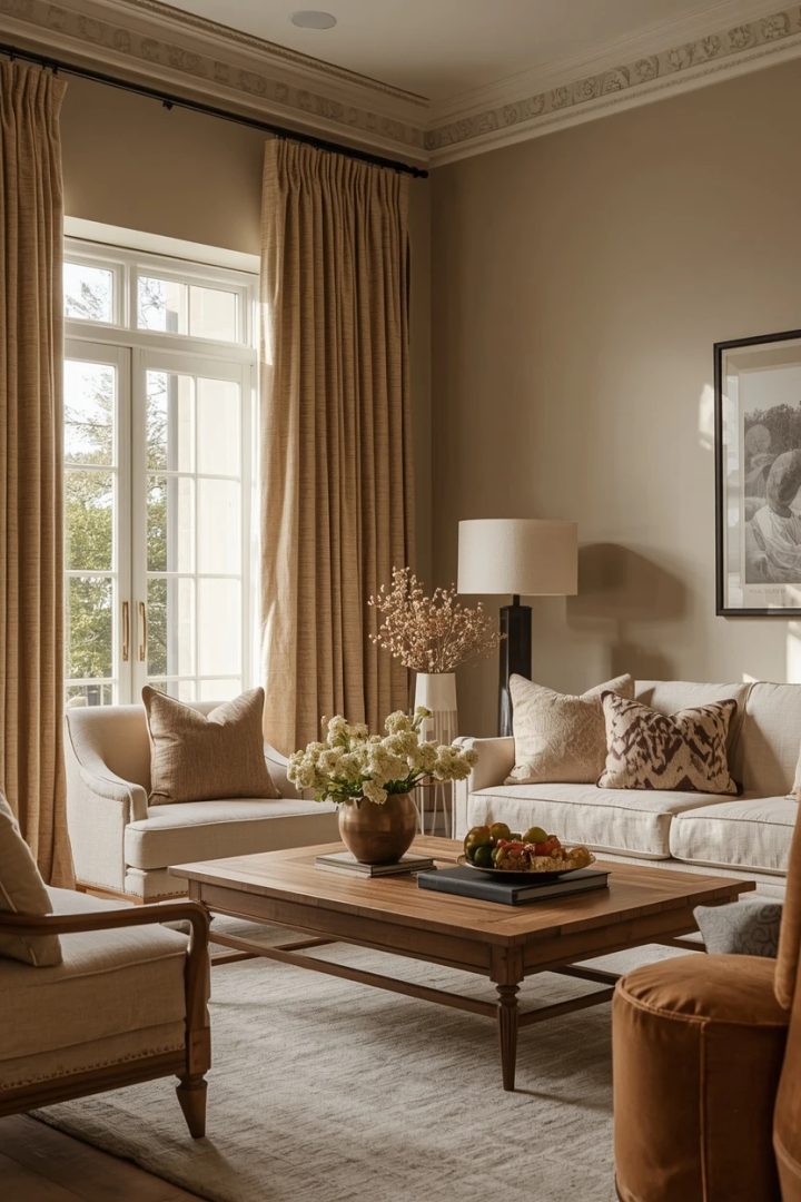 4. The Layered Treatment Living Room