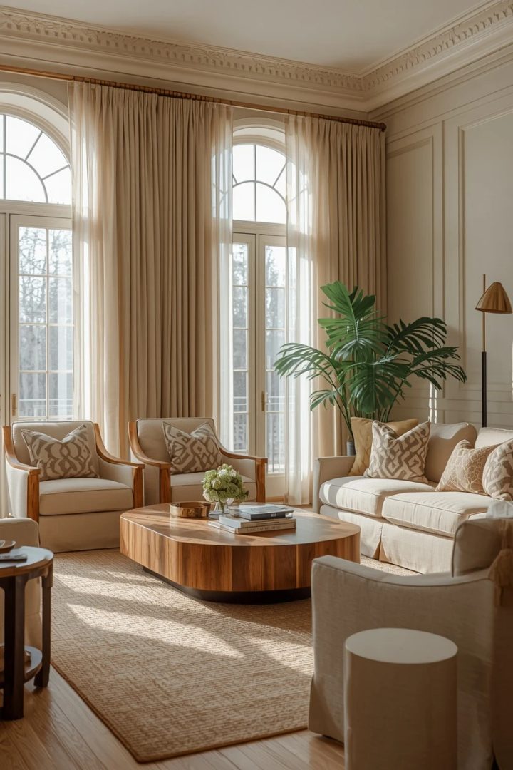 5. The Sheer Softness Living Room