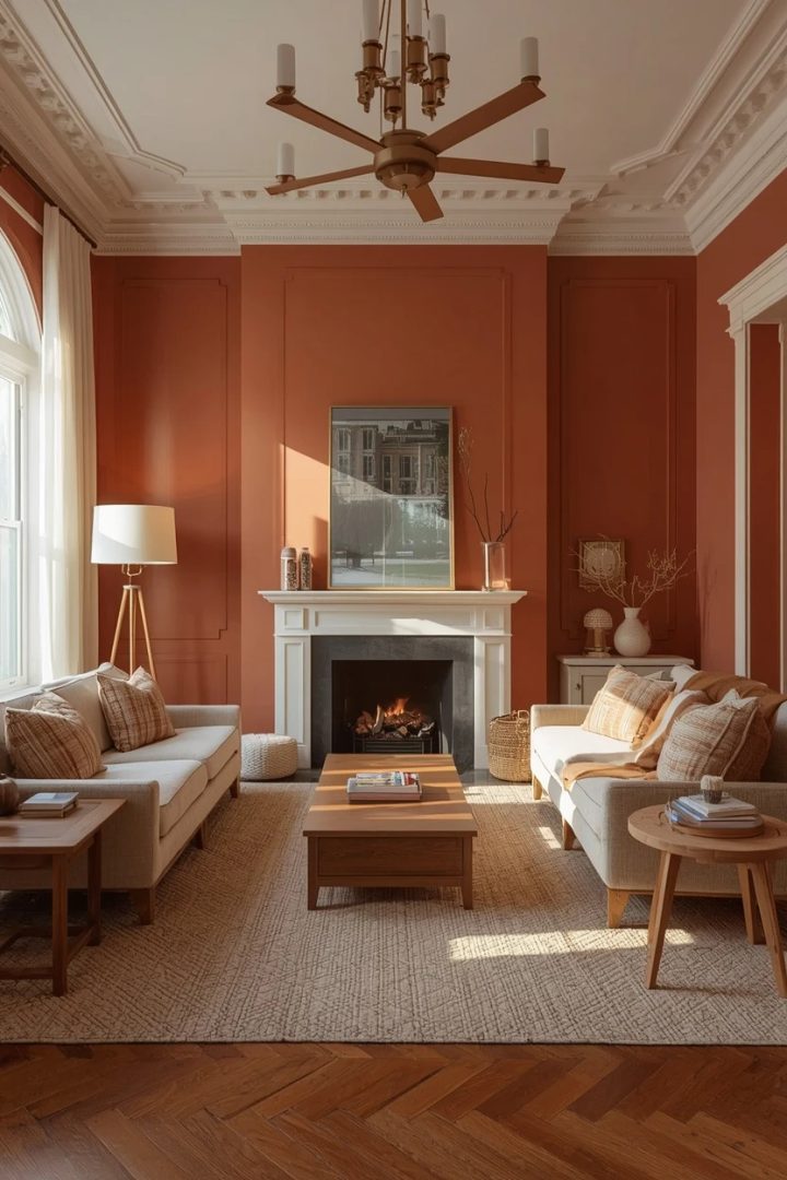 12. The Painted Panel Living Room