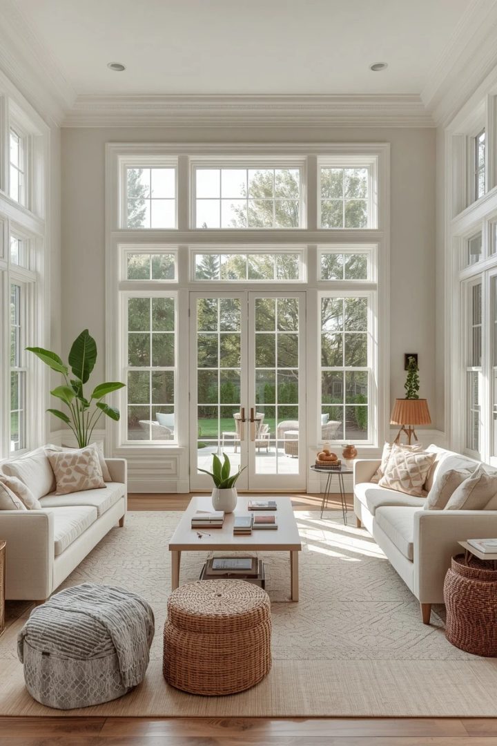 17. The Indoor-Outdoor Window Living Room