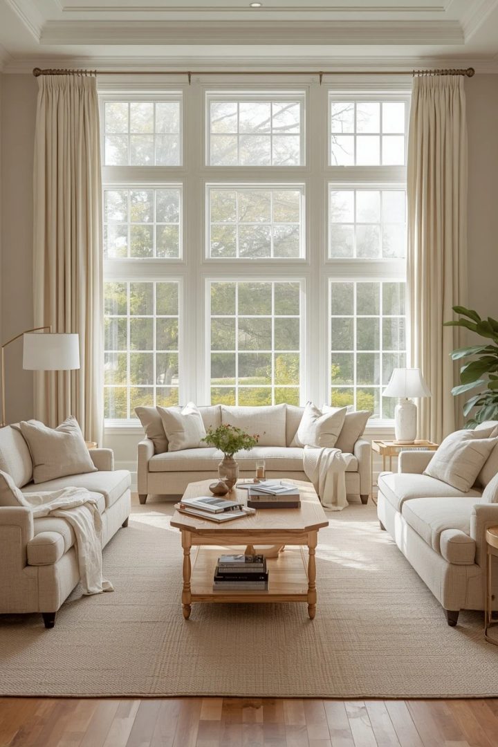14. The Statement-Treatment Window Living Room