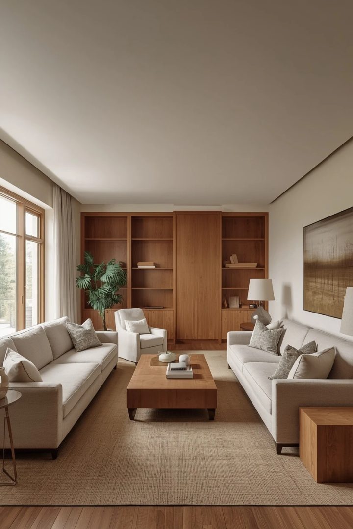 17. The Banquette-End Long Living Room