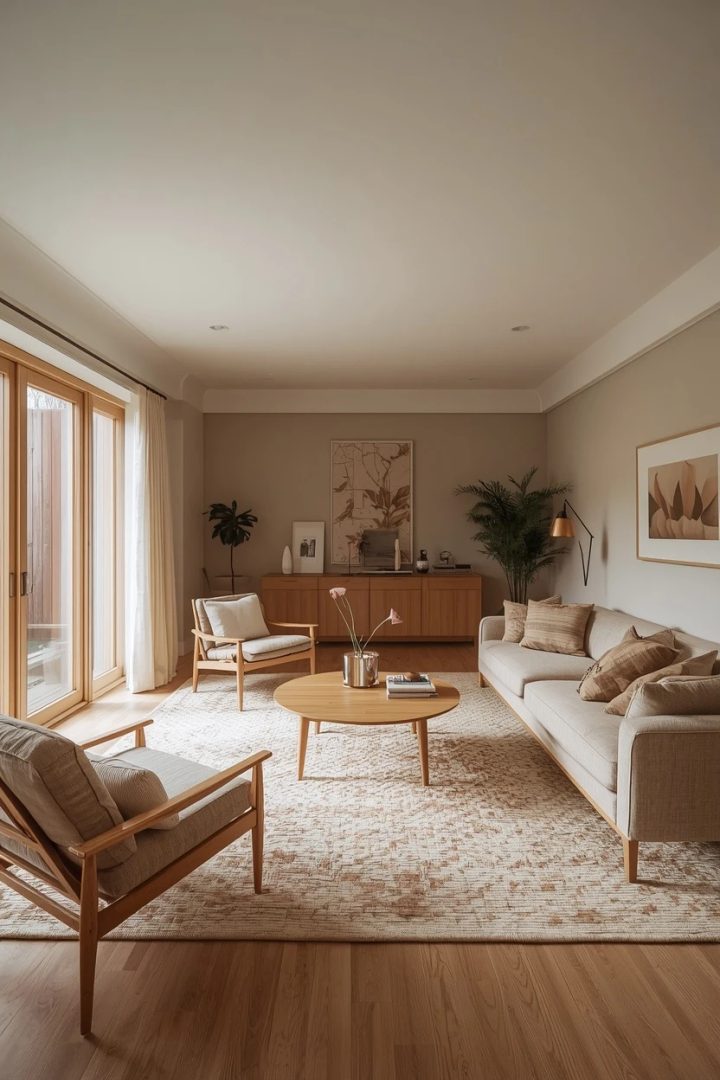 16. The Cozy Width-Building Long Living Room