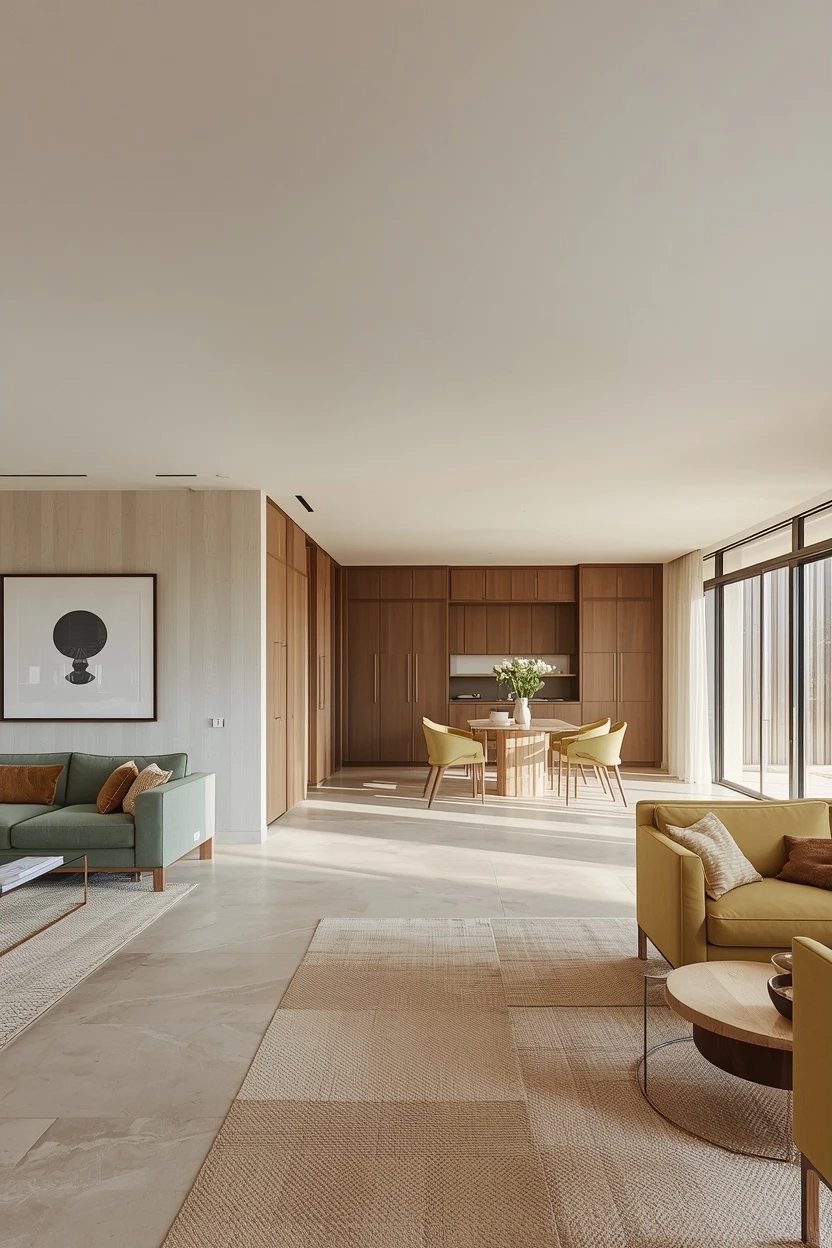 3. The Layout-and-Flow Living Dining Room