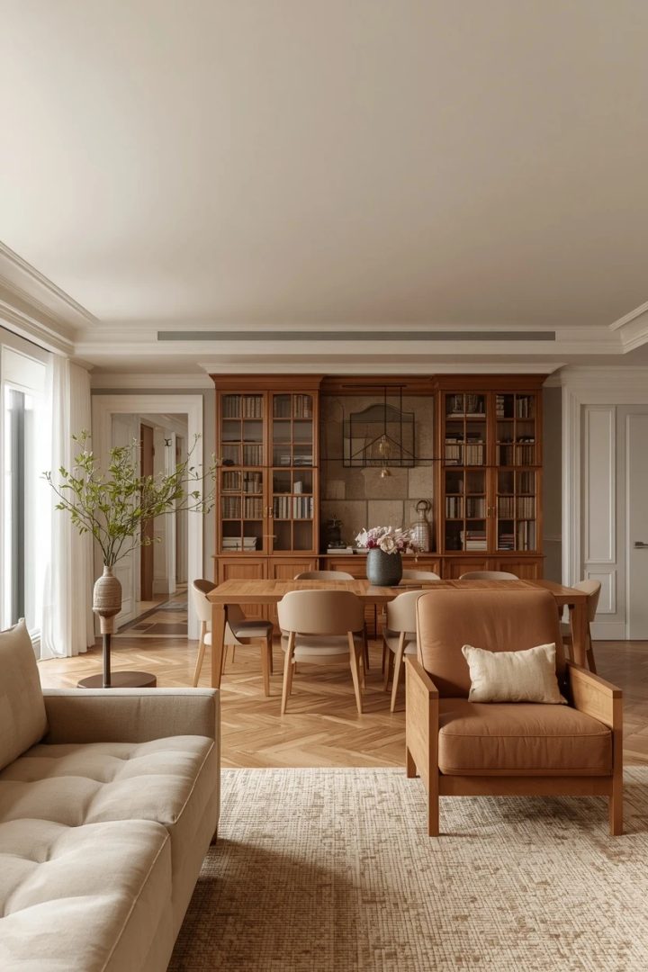 6. The Coordinated Furniture Living Dining Room