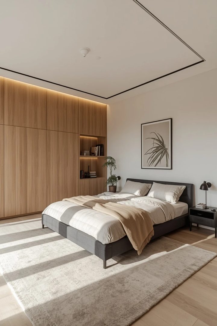 1. The Minimalist Modern Bedroom
