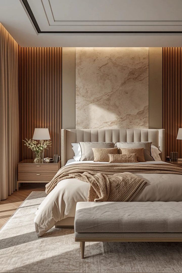 19. The Luxe Modern Bedroom