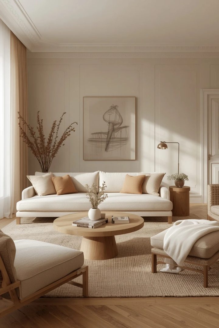 1. The Warm Neutral Living Room