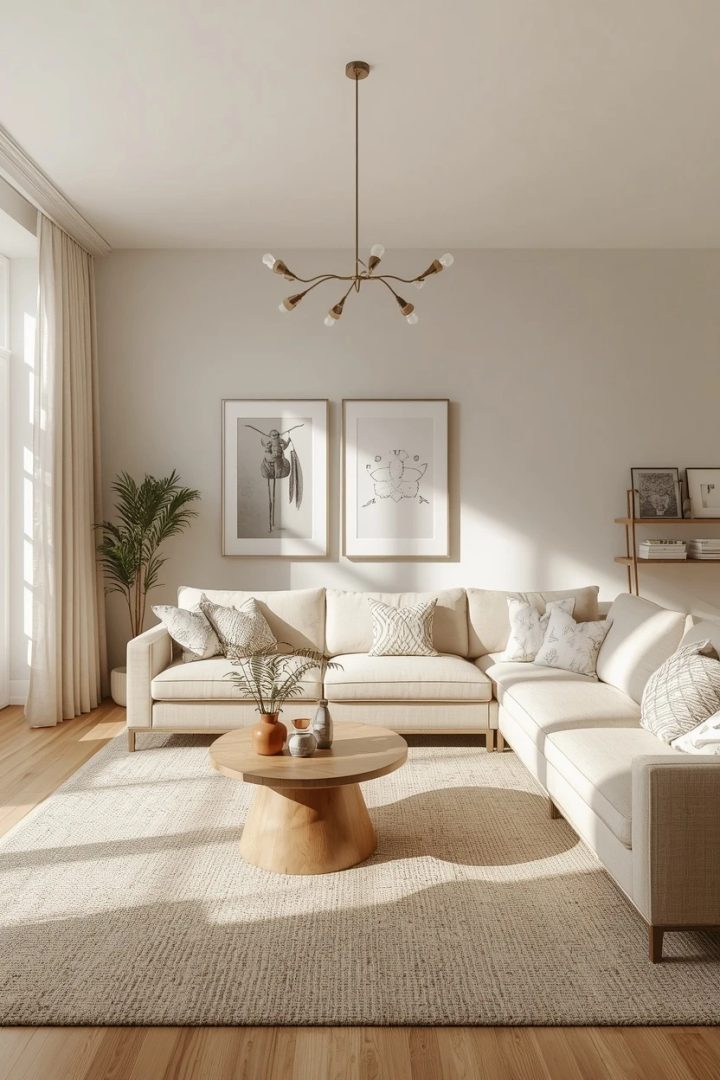 4. The Tonal Layering Living Room