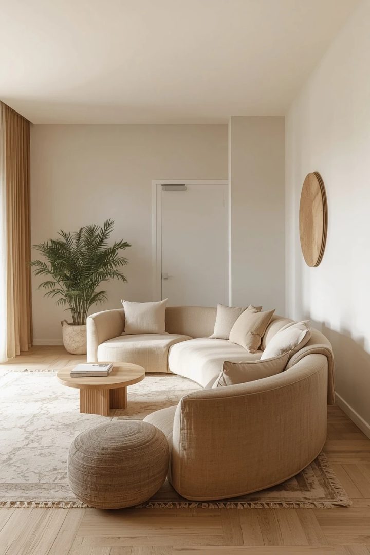 9. The Organic Modern Living Room