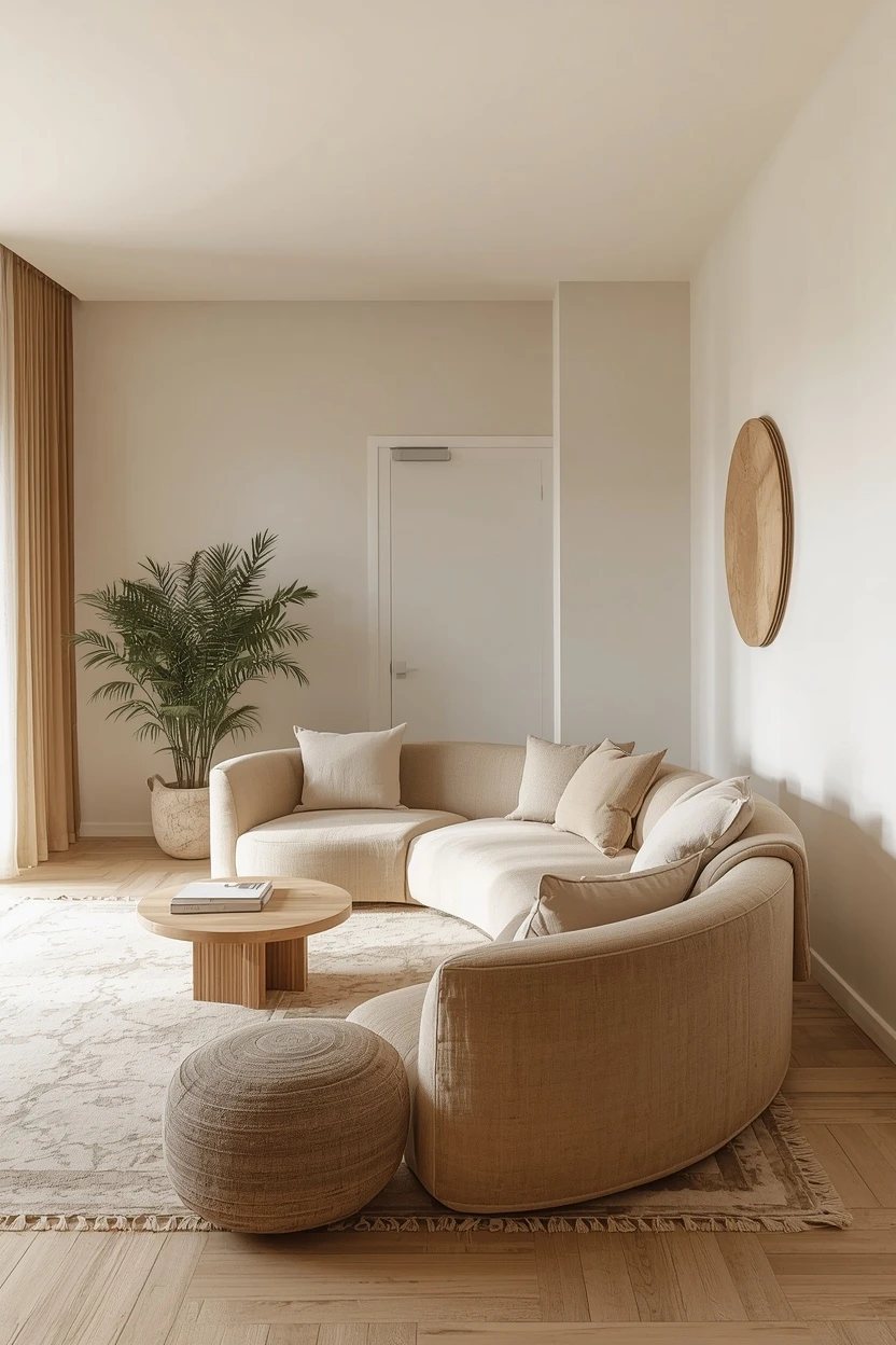 9. The Organic Modern Living Room