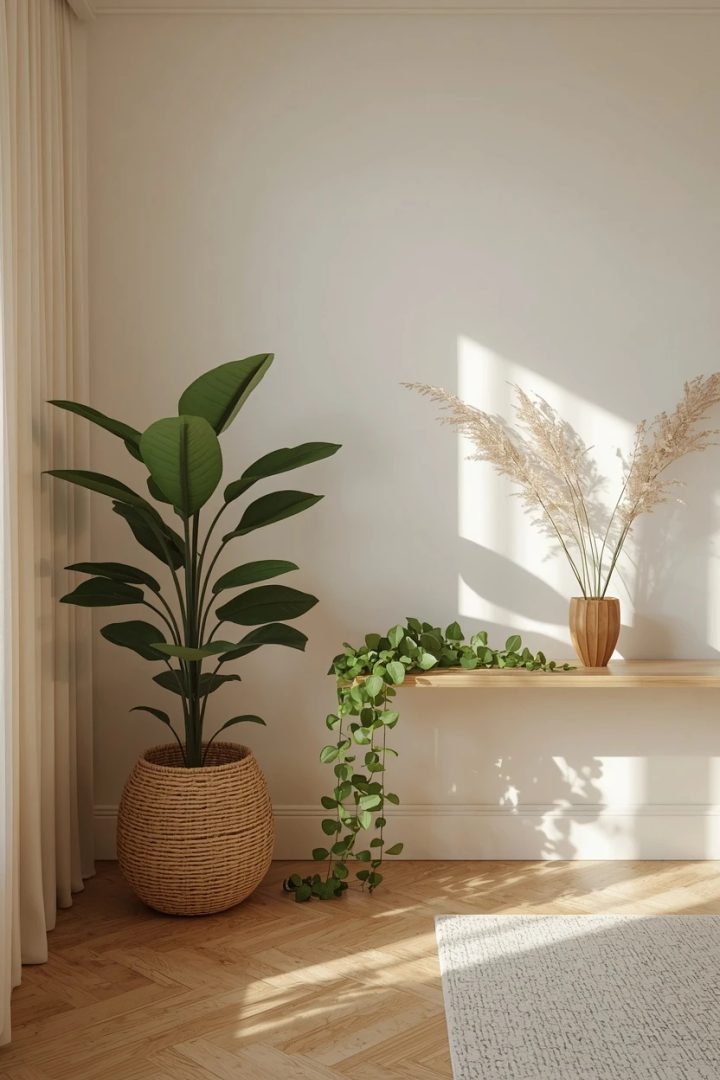 14. The Greenery Accent Living Room