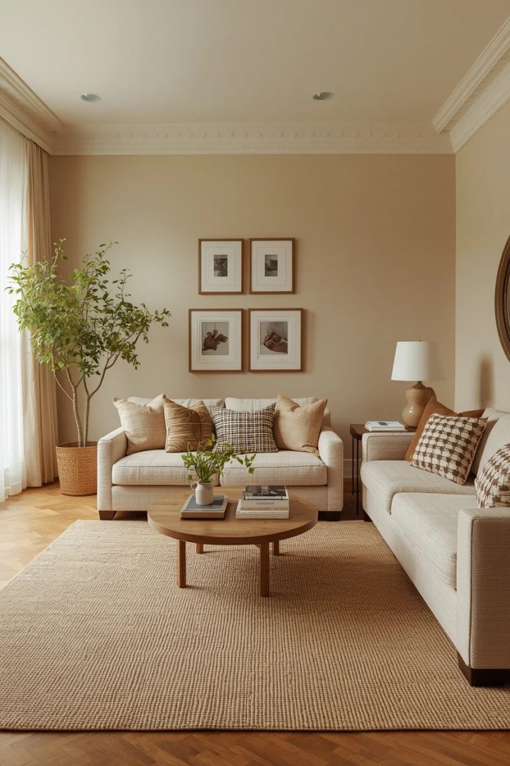 15. The Pattern-and-Print Living Room