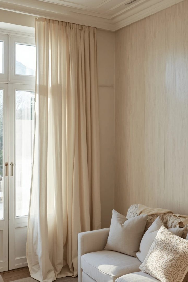 Idea 3: New Floor-to-Ceiling Curtains