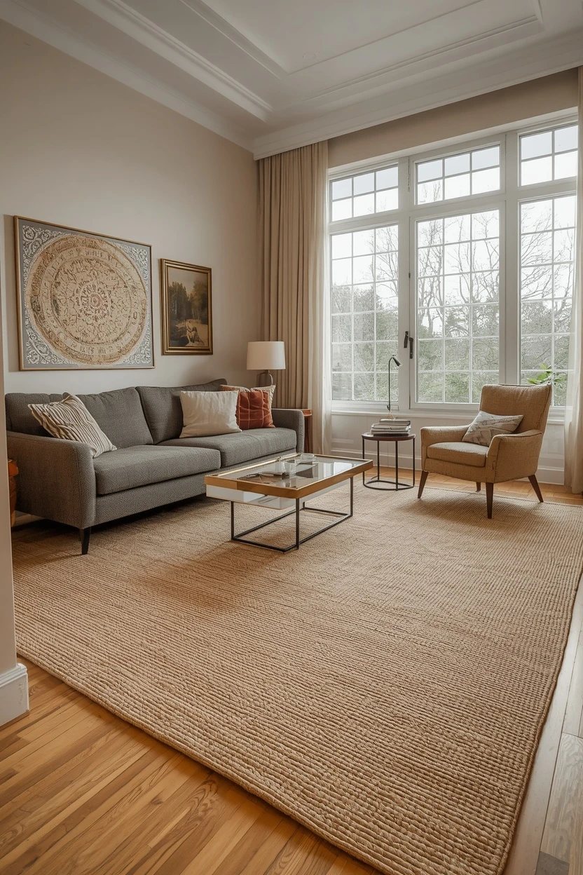 Idea 4: The Rug That Grounds the Room
