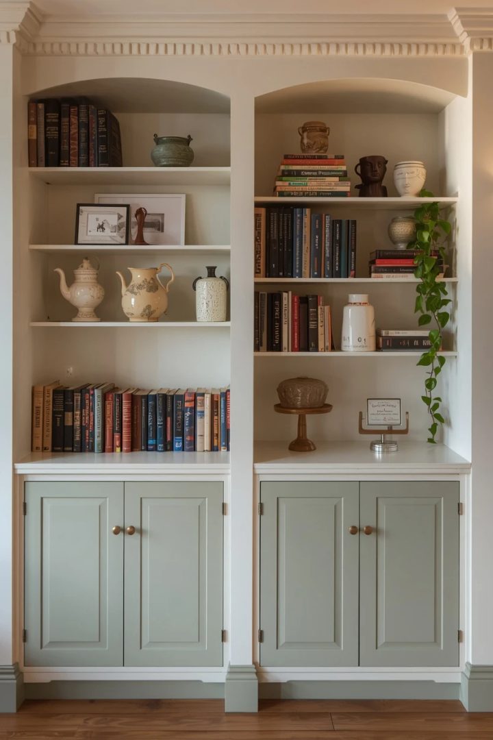 Idea 7: Alcove Shelving Installation