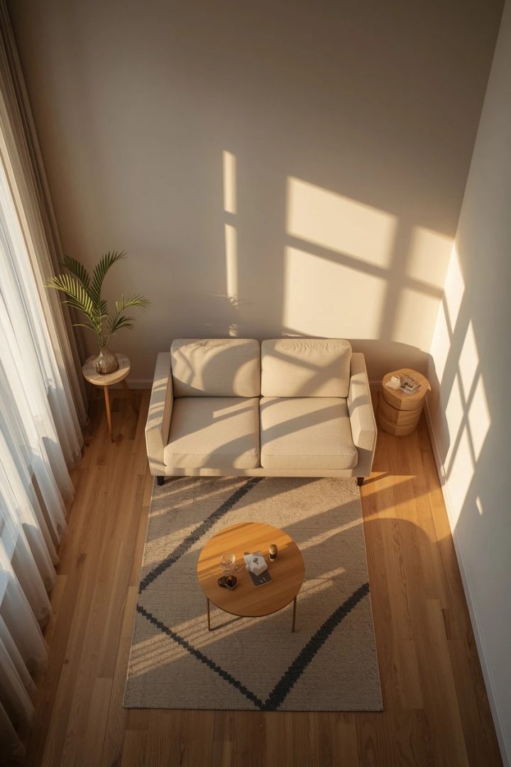 Idea 1: Float the Sofa — The Most Counterintuitive Fix