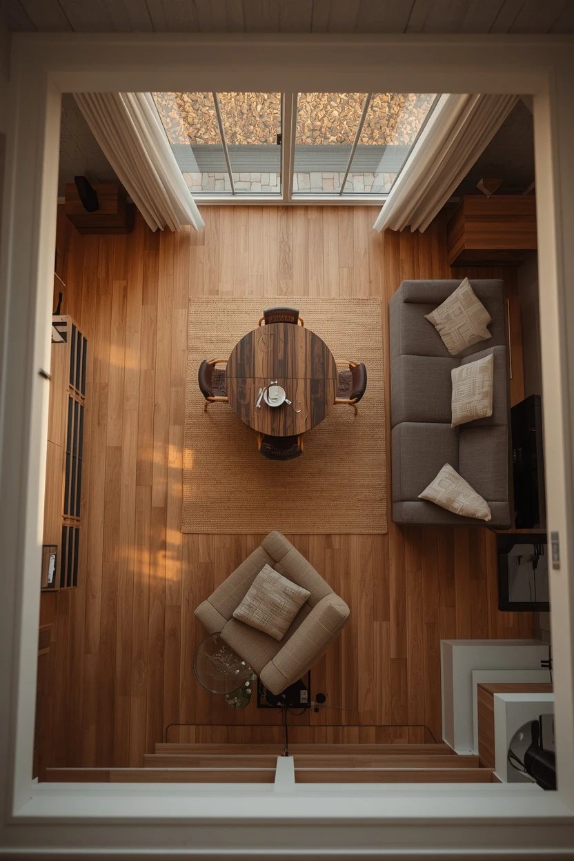 Idea 9: The Dining-Living Combo Arrangement