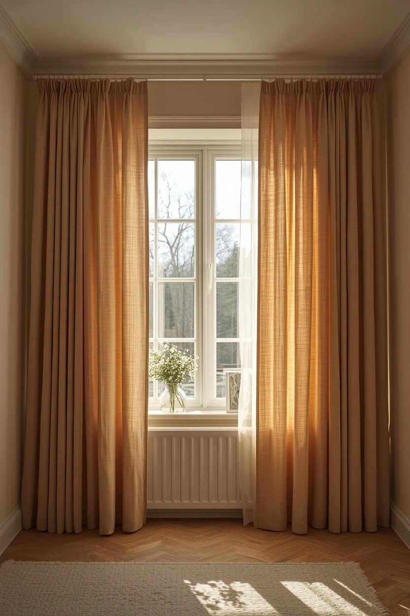 Idea 12: The Curtain That Adds Height