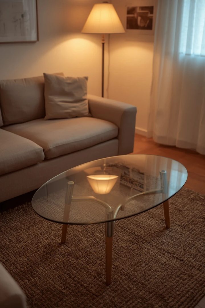 Idea 14: Transparent and Glass Furniture