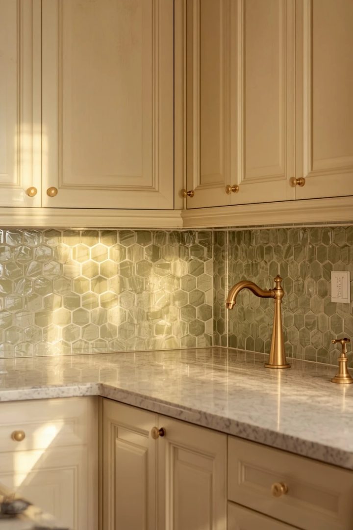 Idea 1: Zellige Backsplash — The 2026 Defining Choice