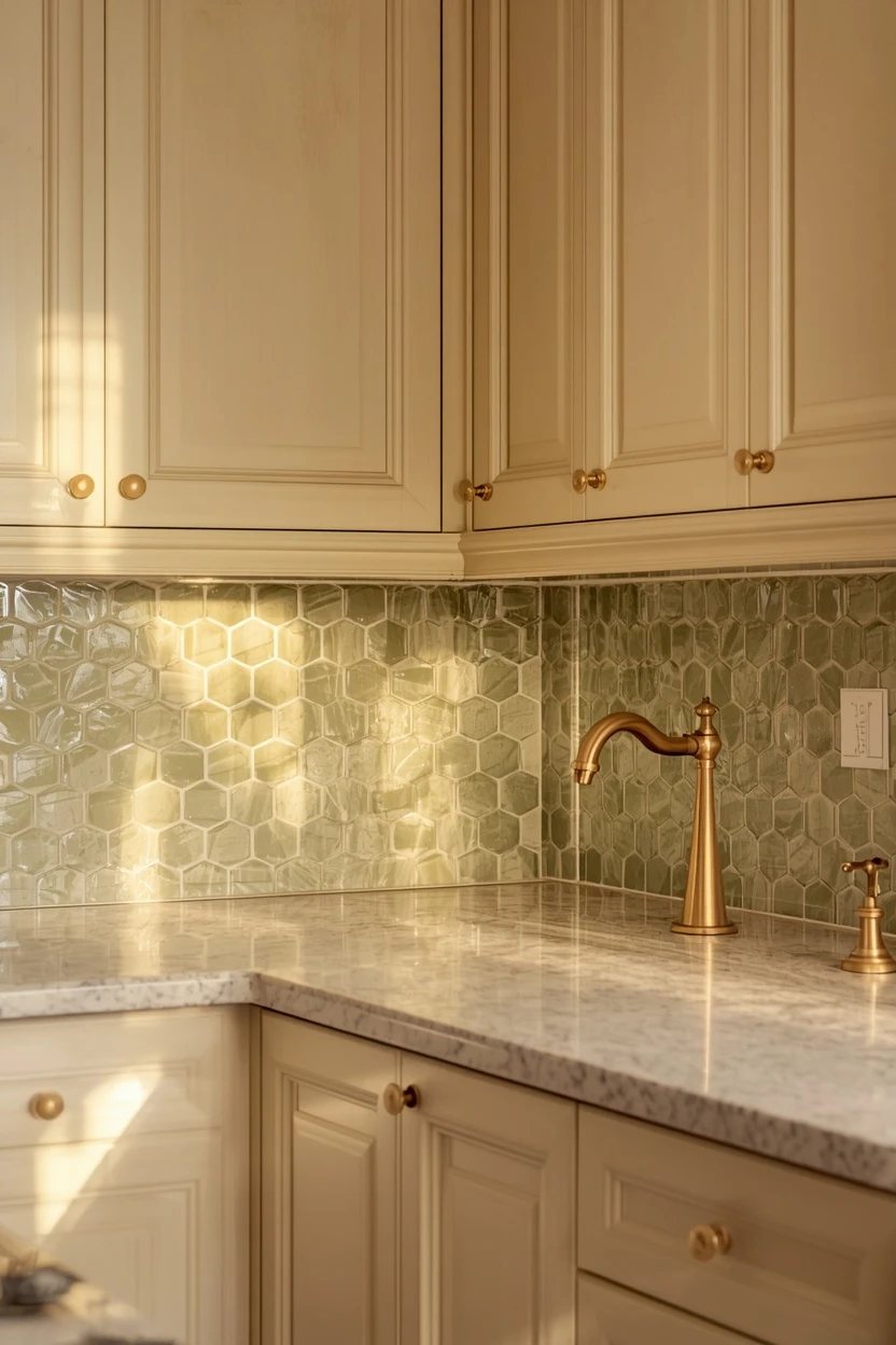Idea 1: Zellige Backsplash — The 2026 Defining Choice