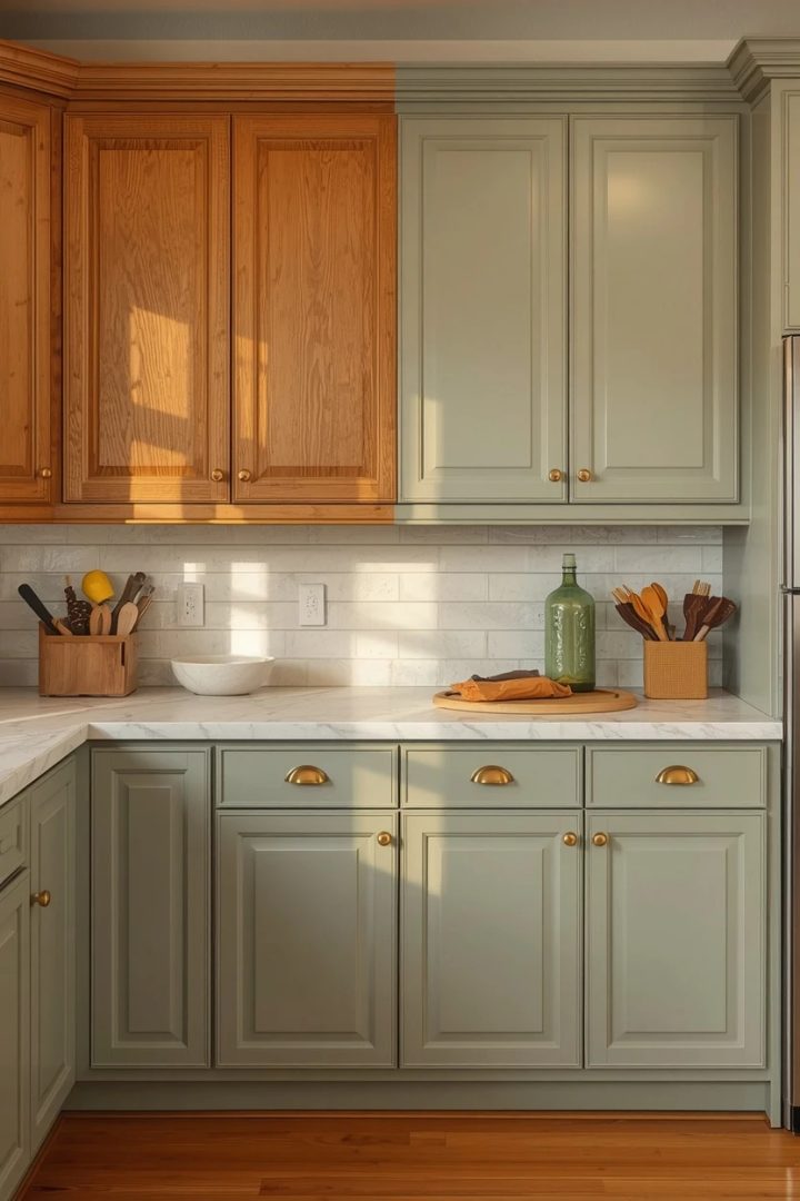 Idea 1: Paint the Cabinet Doors
