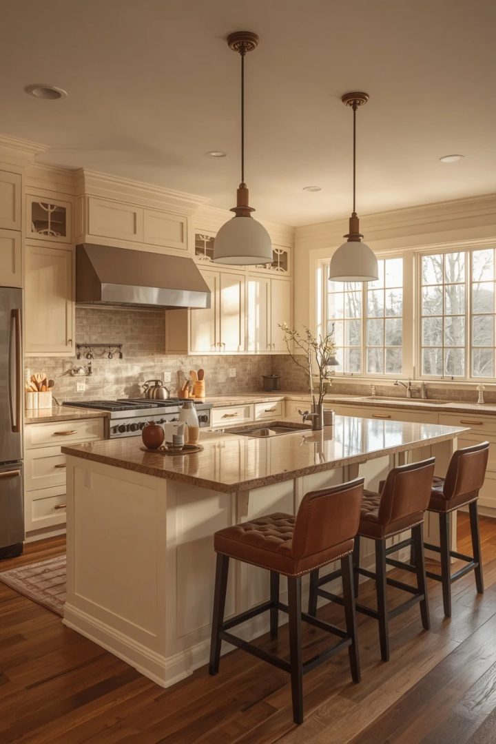 Idea 6: Open Shelving — Replace Upper Cabinets