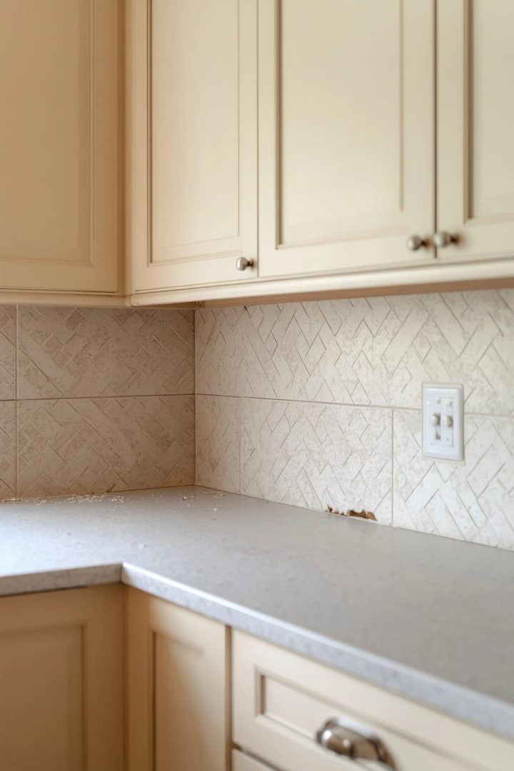 Idea 2: Tile Over the Existing Backsplash