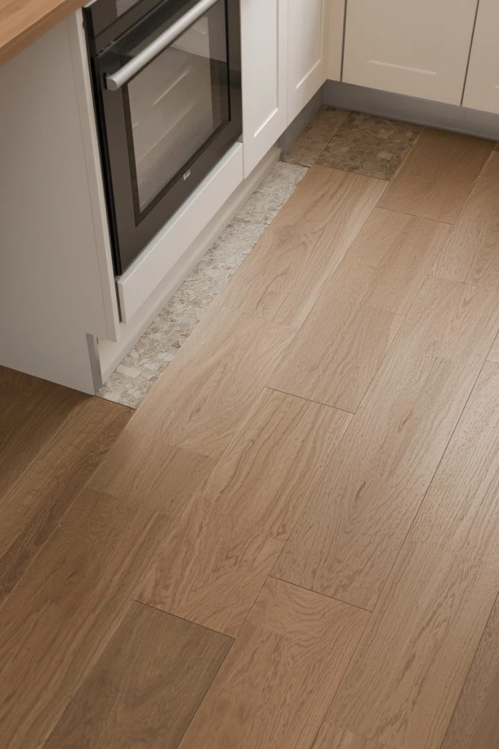 Idea 6: New Kitchen Flooring Over the Existing