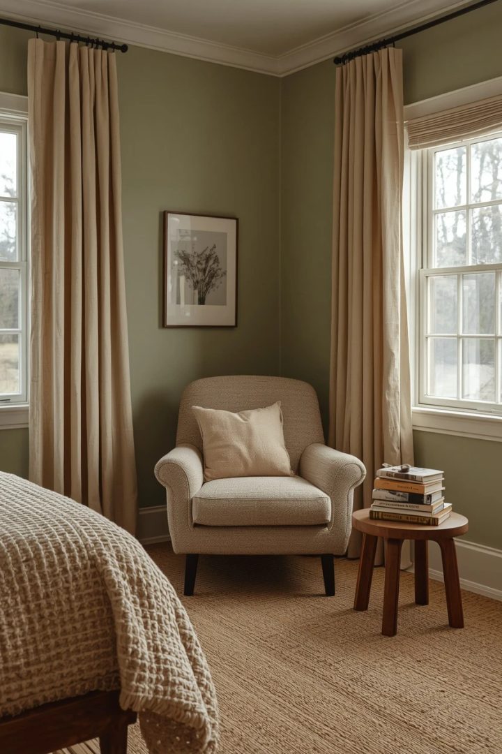 10. Combine Sage Green With Earthy Greige Neutrals