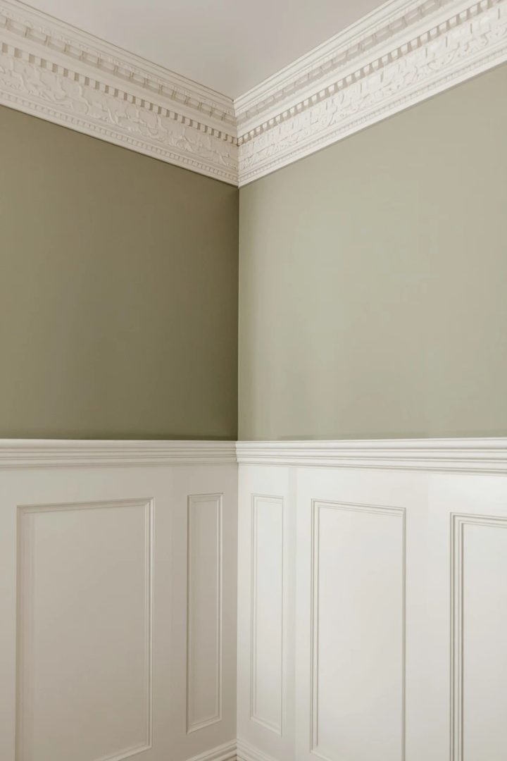 4. Add Architectural Detail With Moulding and Wainscoting