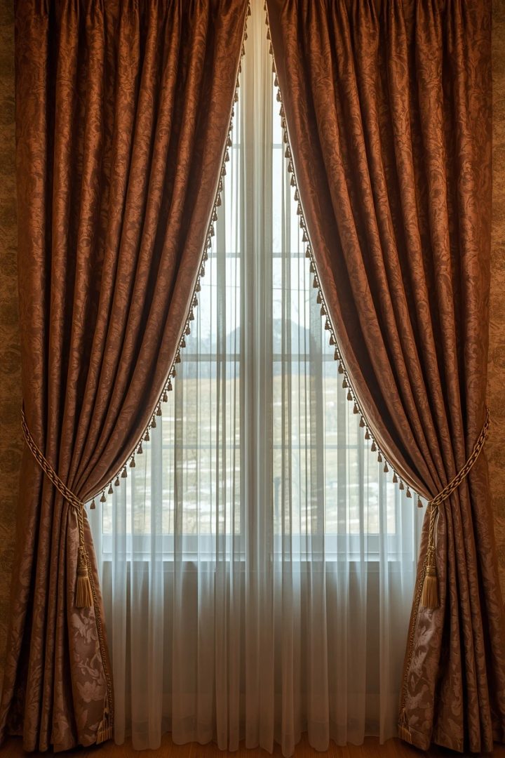 10. Dress the Windows With Floor-Length Drapes