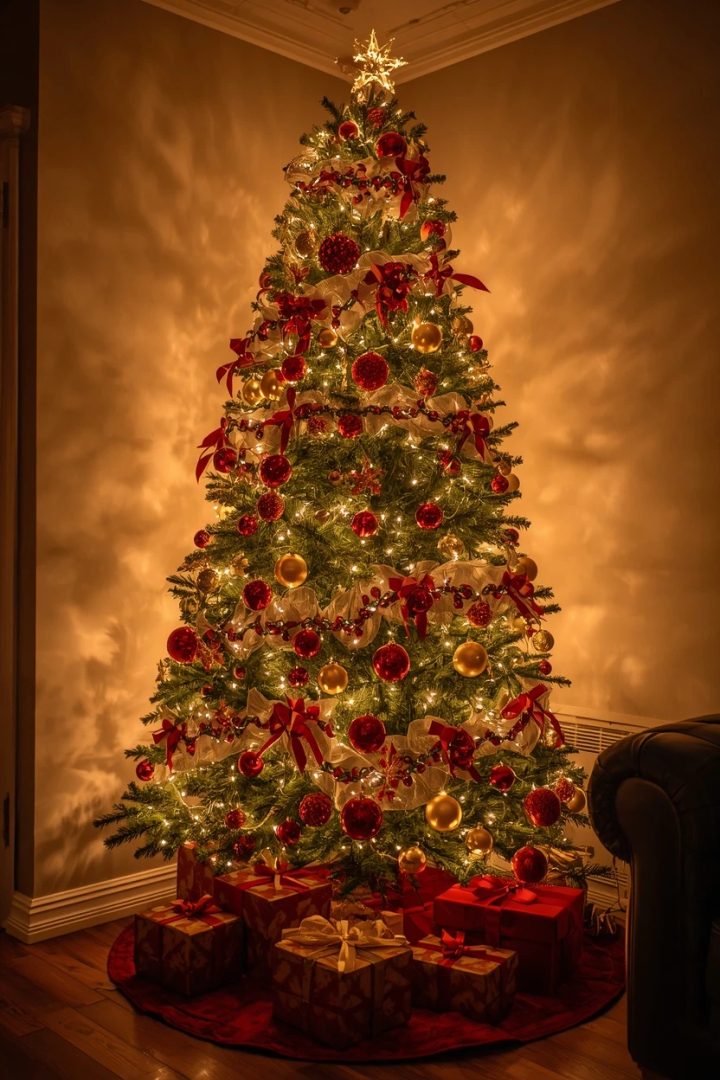 2. Style a Show-Stopping Christmas Tree