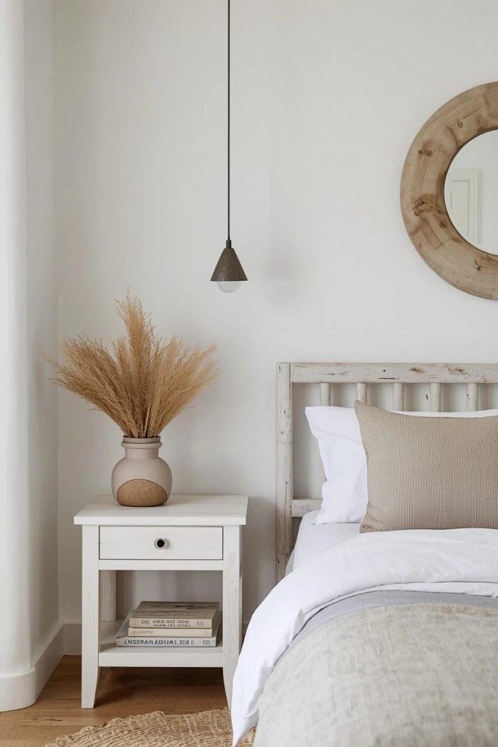 4. Driftwood and Whitewashed Wood Furniture
