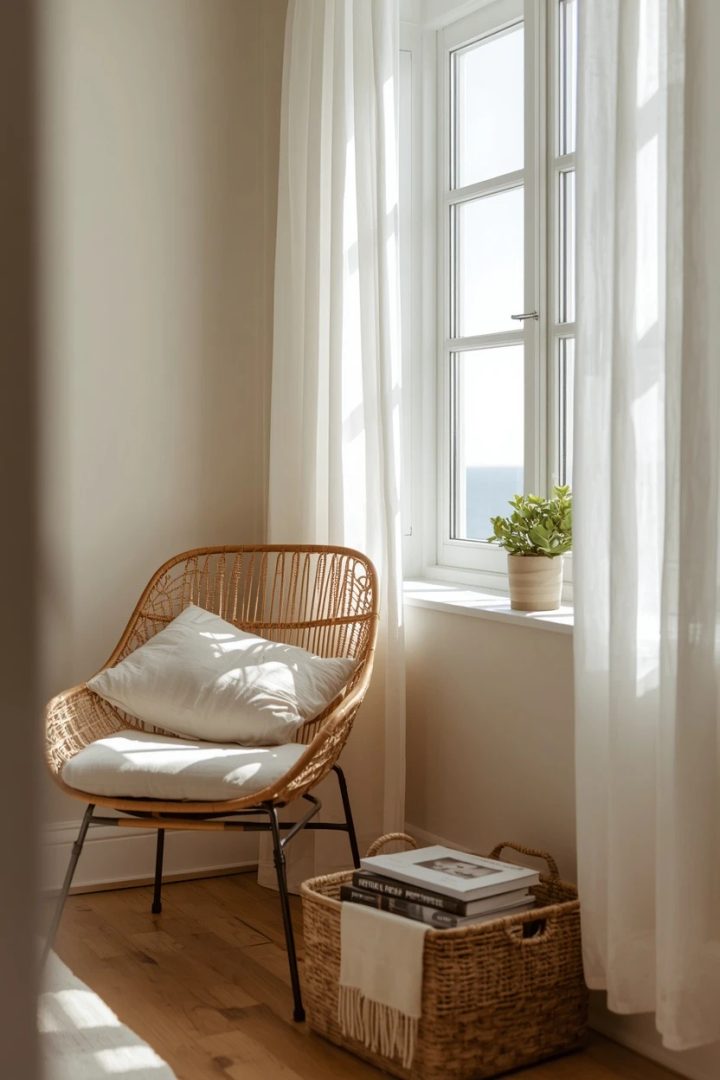 14. A Reading Nook by the Window