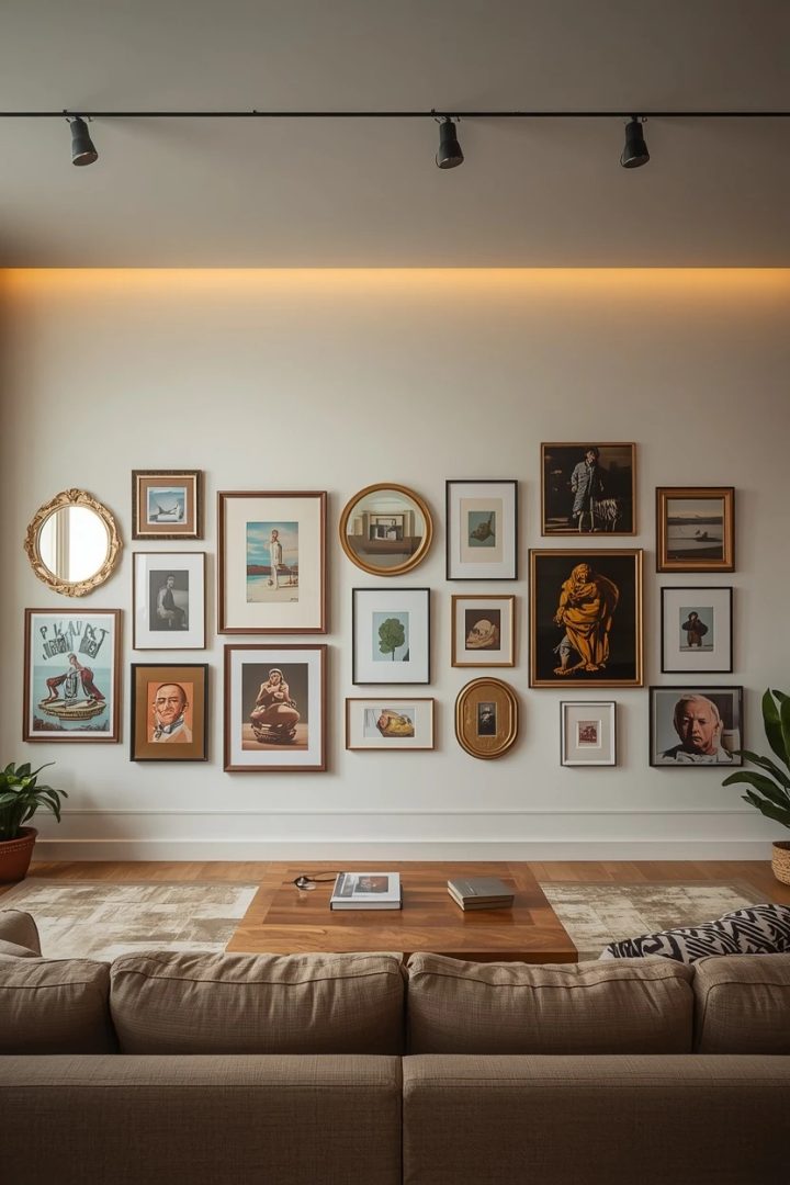 4. A Floor-to-Ceiling Gallery Wall