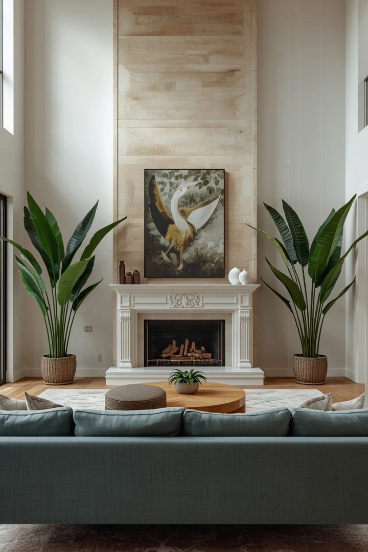 8. Tall Architectural Plants
