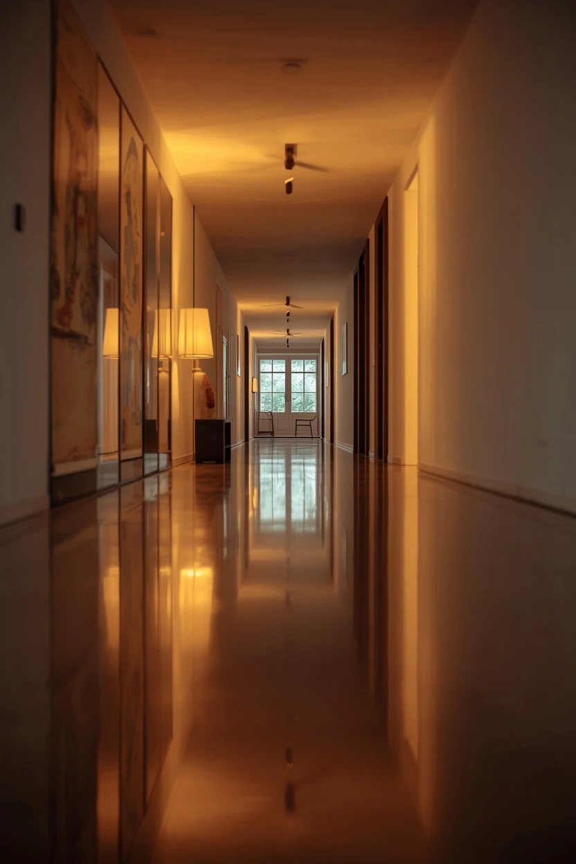 2. Mirrors on the Short End Walls